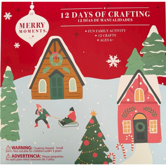 Christmas Craft Kit Advent Calendar 2025 Holiday Ornaments LIMITED EDITION - Picture 1 of 3